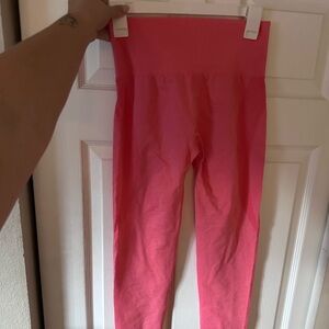 Medium Coral contour leggings